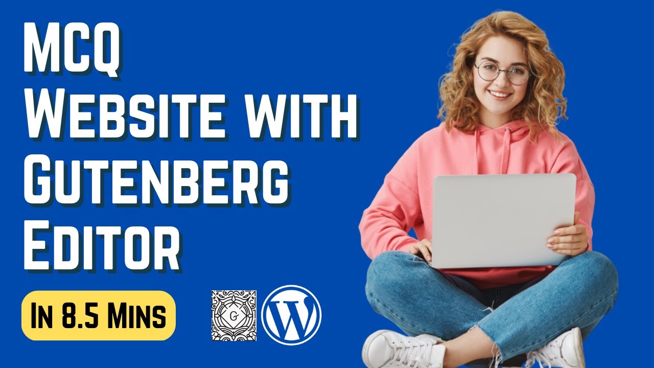 mcq website in wordpress gutenberg editor