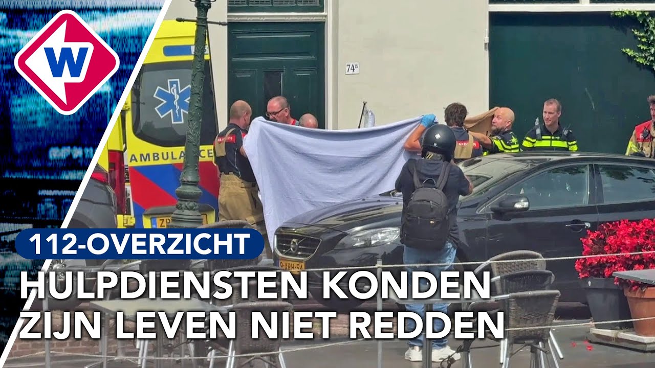 Man overleden na val in singel | 112-overzicht