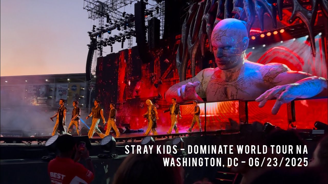 Stray Kids - DominATE World Tour NA Washington, DC 06/23/2025