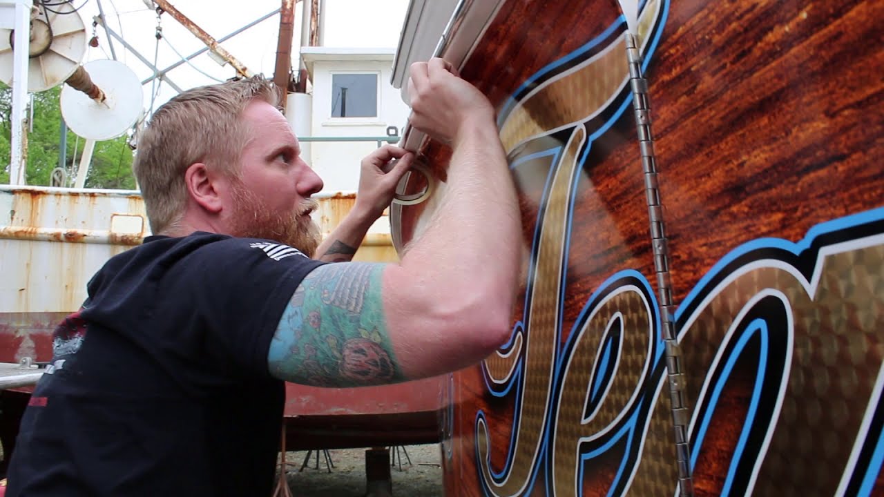 Reel Tease - Boat Transom Wrap