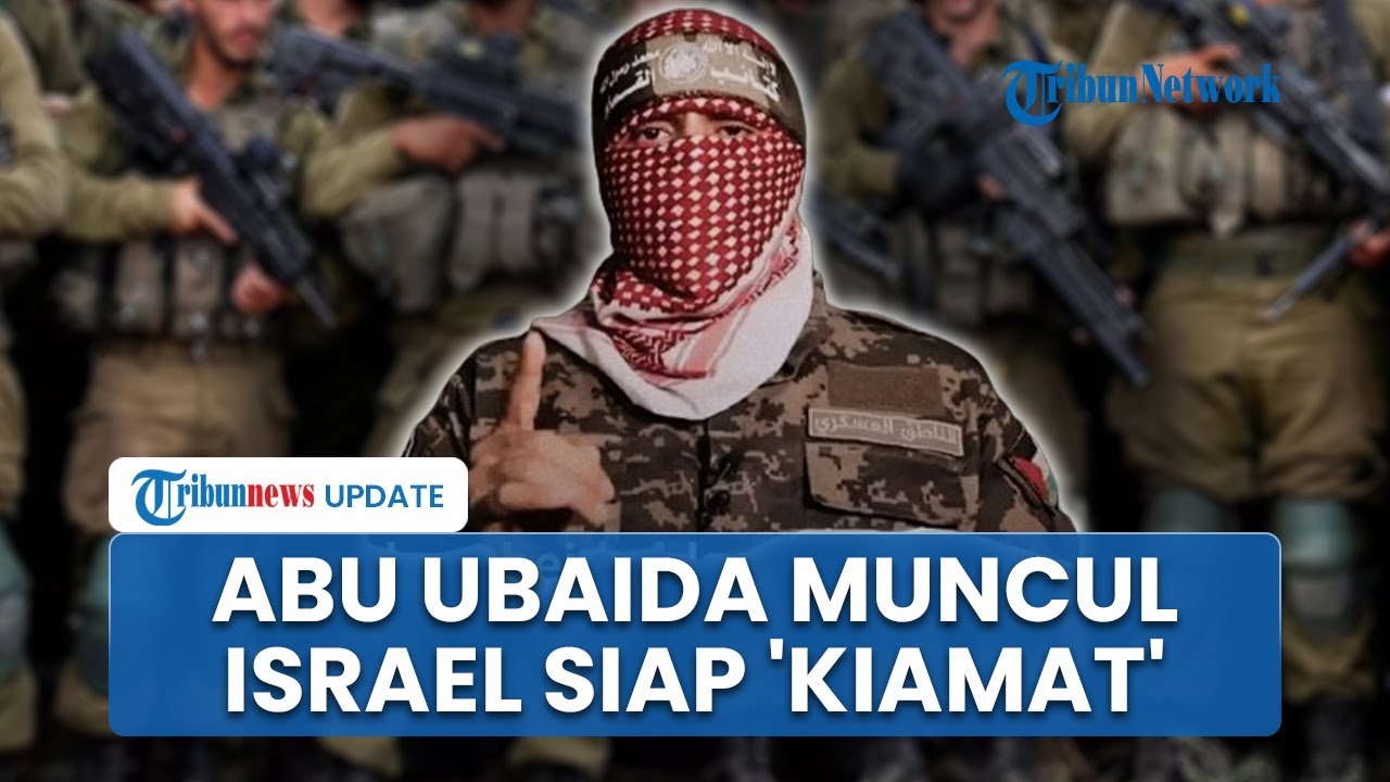 Setelah 4 Bulan Hilang, Jubir Hamas Abu Ubaida Muncul Kejutkan Tentara Israel dan Siap Babat IDF