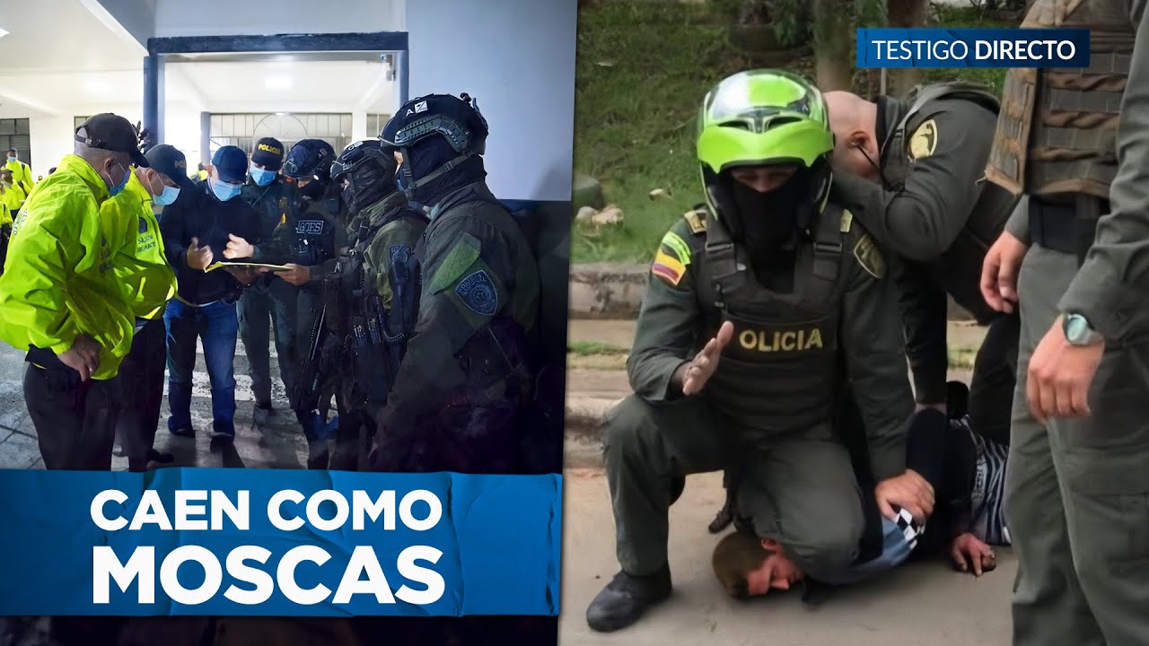 Mega Operativo: Policía y Ejército DESMANTELAN las BANDAS Más PELIGROSAS de COLOMBIA