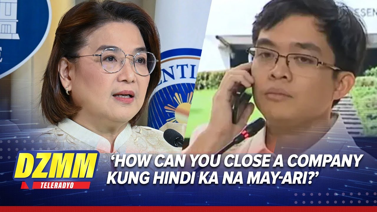 Claire Castro to Leandro Leviste: Never ako nanira | DZMM TeleRadyo