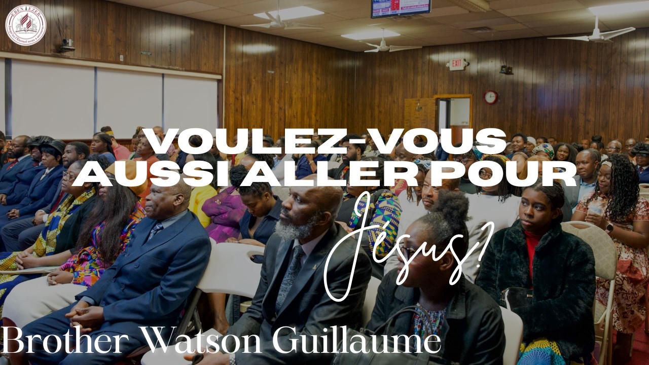 03/07/2026 l Voulez-vous aussi aller pour Jesus l Watson Guillaume