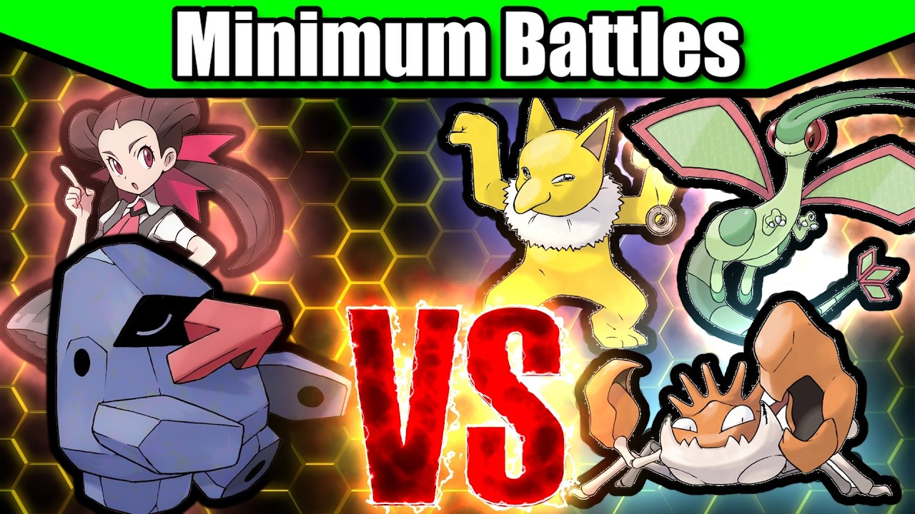 How many Pokemon beat Roxanne on Minimum Battles || Emerald, Ep. 12