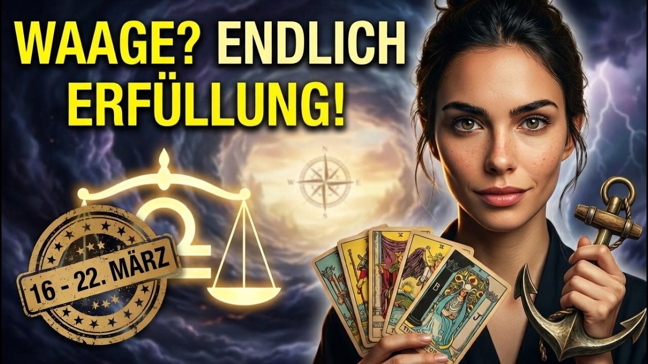 WAAGE ♎: Endlich ERFÜLLT! Dein Kompass zeigt auf Neuanfang... 🧭💎