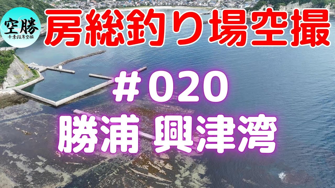 千葉沿岸空撮 勝浦 興津湾 #020