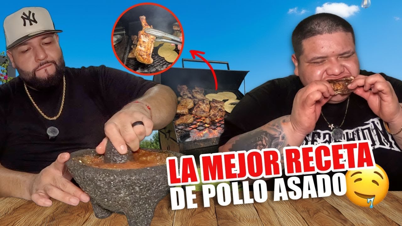 Preparamos el MEJOR POLLO ASADO! 🤤 rico, fácil y barato! 😱 - La Marraniza