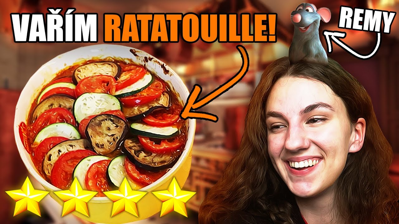 ZKOUŠÍM UVAŘIT RATATOUILLE! (VJZF #2) w/PORTY