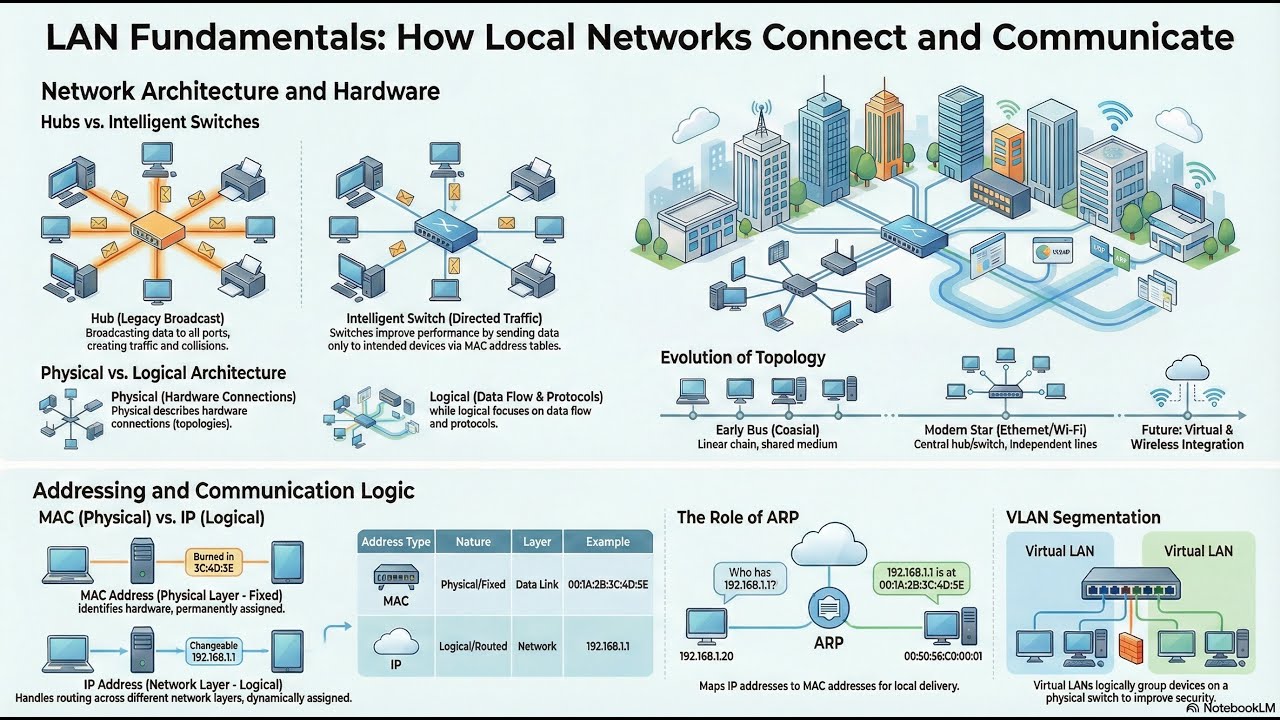 Networks & Security - Podcast 02 - LANs & VLANs