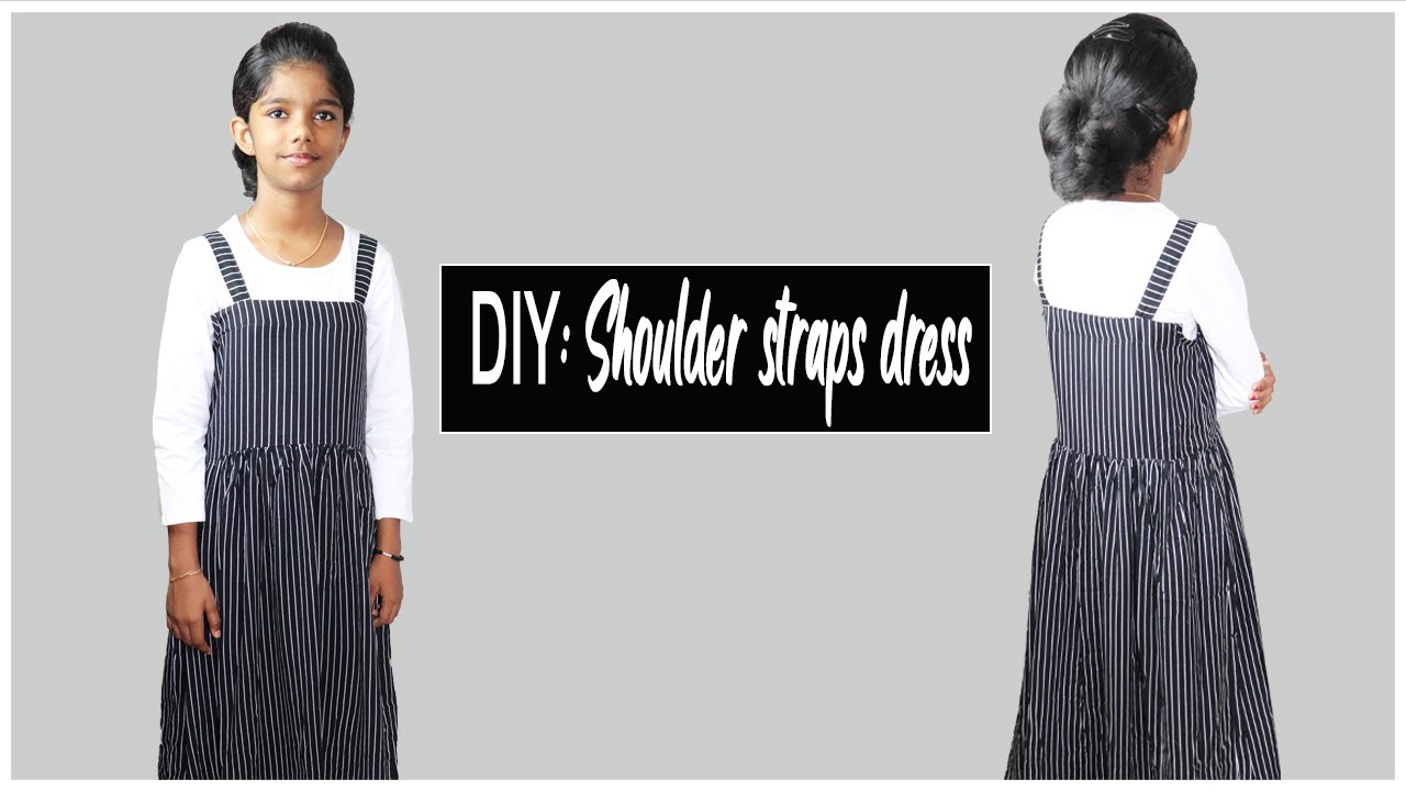 DIY : Shoulder straps dress| Malayalam | Adorn Hub