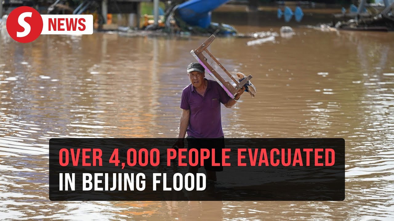 Rains and floods intensify around Beijing, 4,400 evacuated