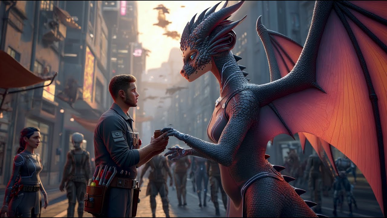 Dragon Girl Returned a Human’s Wallet — What She Read Inside Changed Everything | HFY | Reddit Story