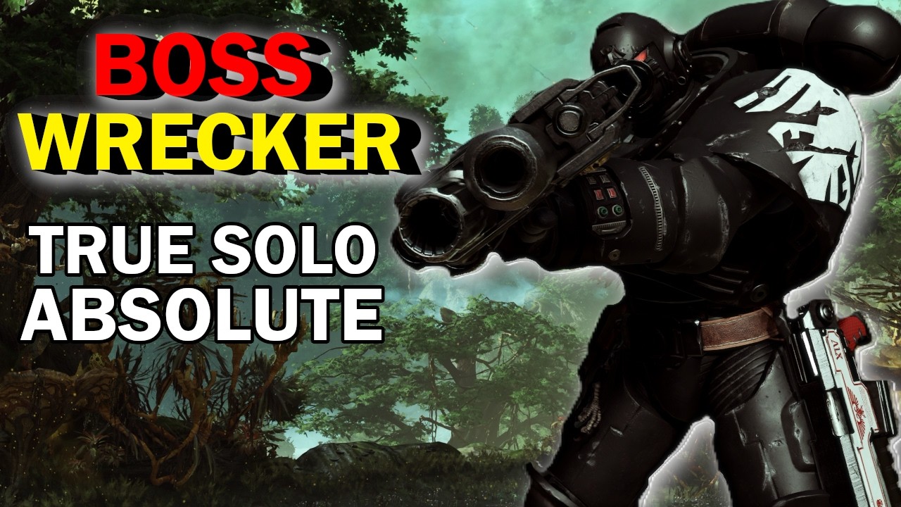 The Bolt Rifle Grenade Launcher WRECKS Bosses (True Solo Absolute) | Space Marine 2