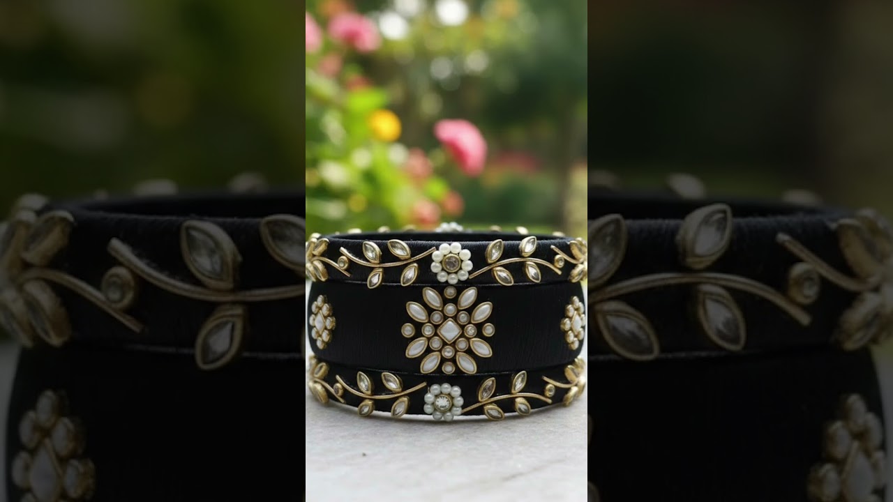 Handmade elegance, one bangle at a time. 