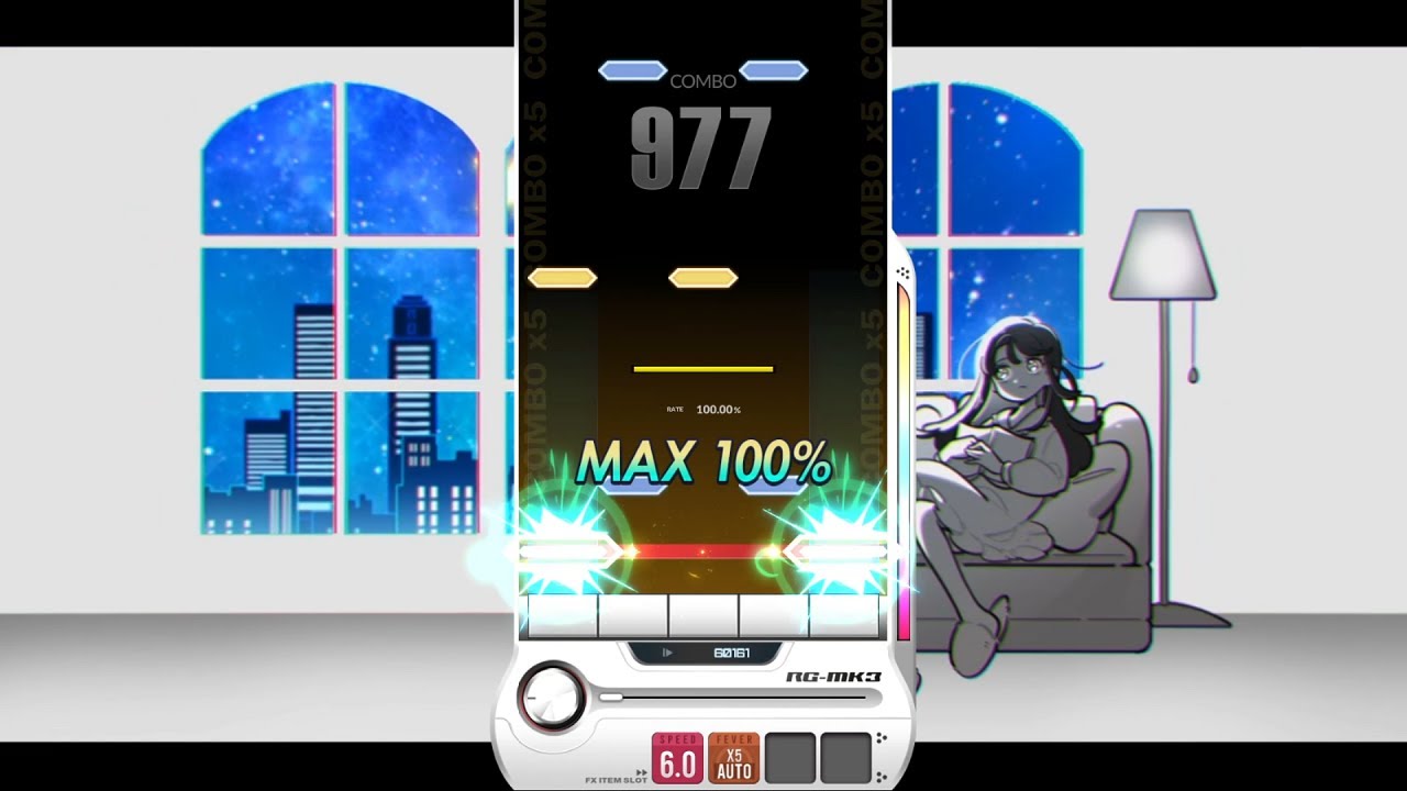 【DJMAX RESPECT V】 Shining Light (feat. Shabel Tonya) 5B SC 100% (Lv. 8)
