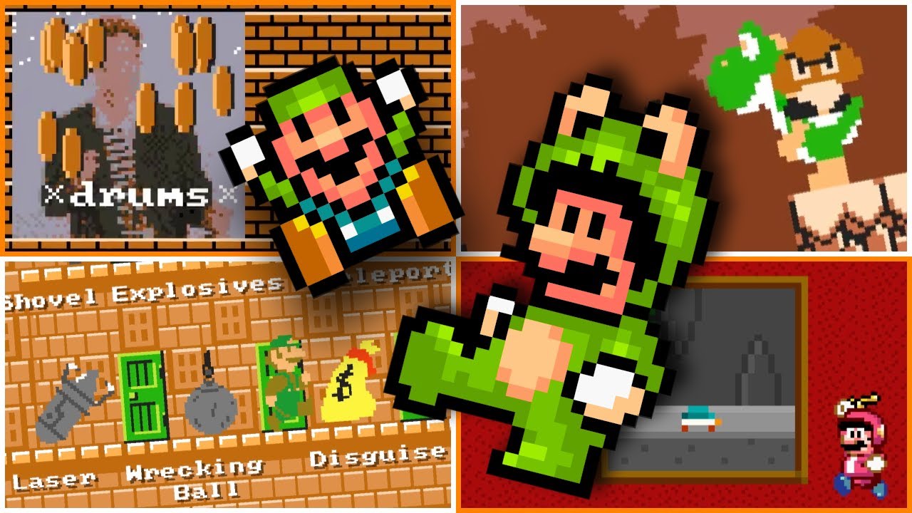 Creative, Funny, & Weird Pixel Art Levels (Mario Multiverse)
