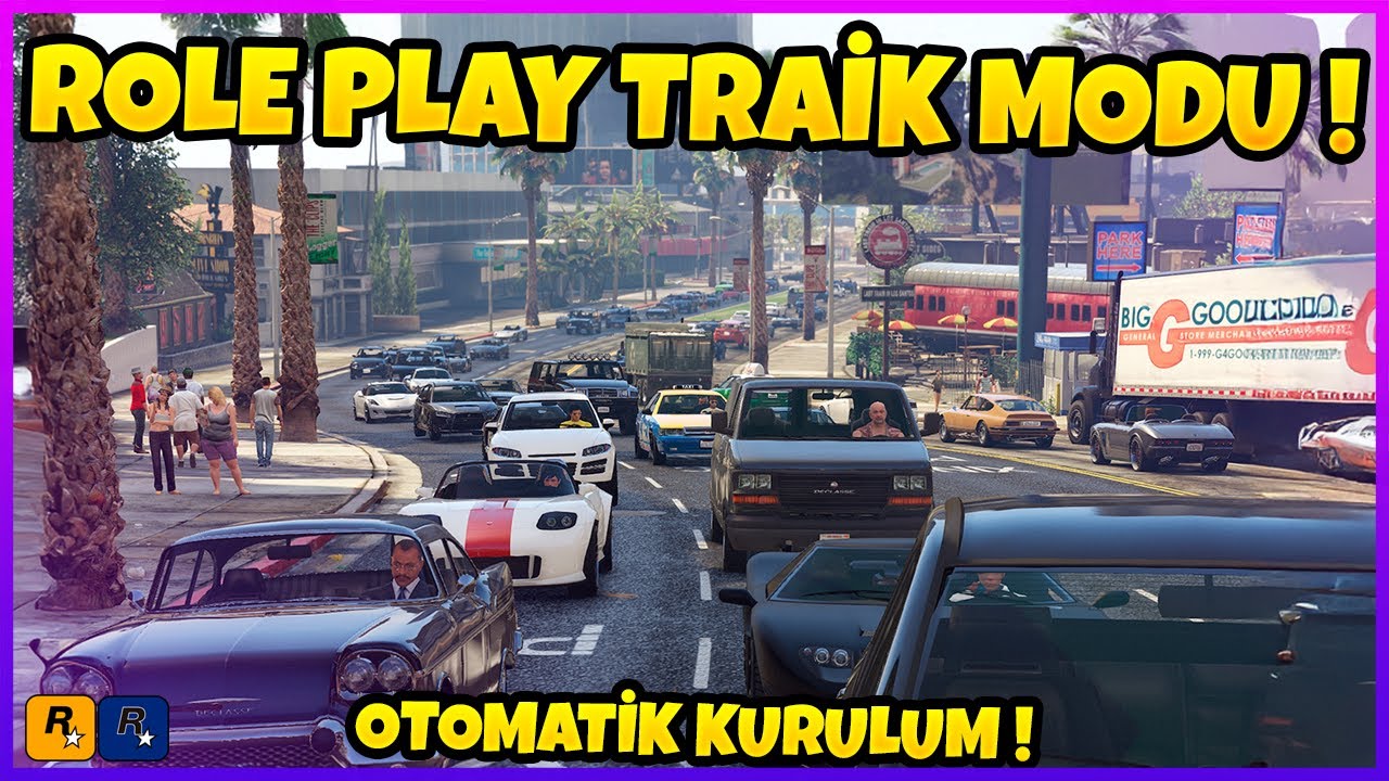 GTA 5 ROLEPLAY TRAFIK MODU | Ger&ccedil;ek Hayat Gta 5 te Yoğun trafik Modu | Gta 5 Trafik Modu 2024 #gta5