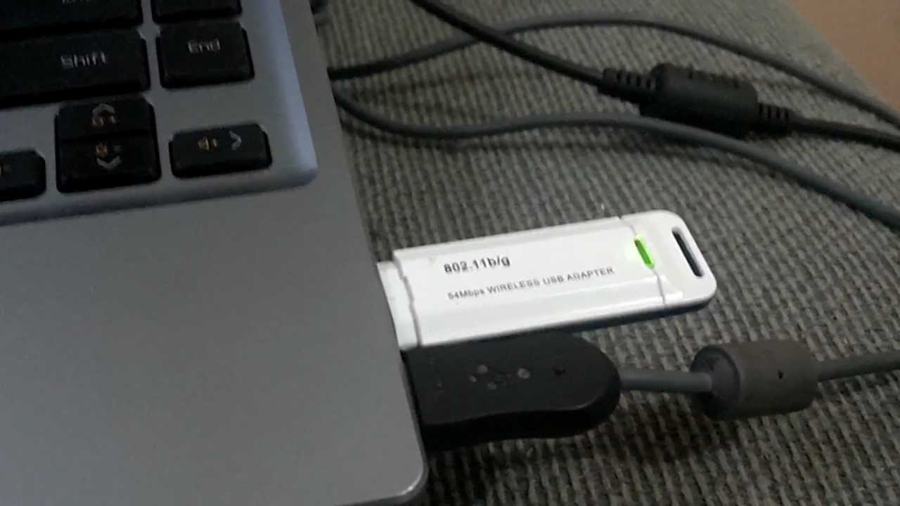 USB WiFi Wireless 54M 802.11G