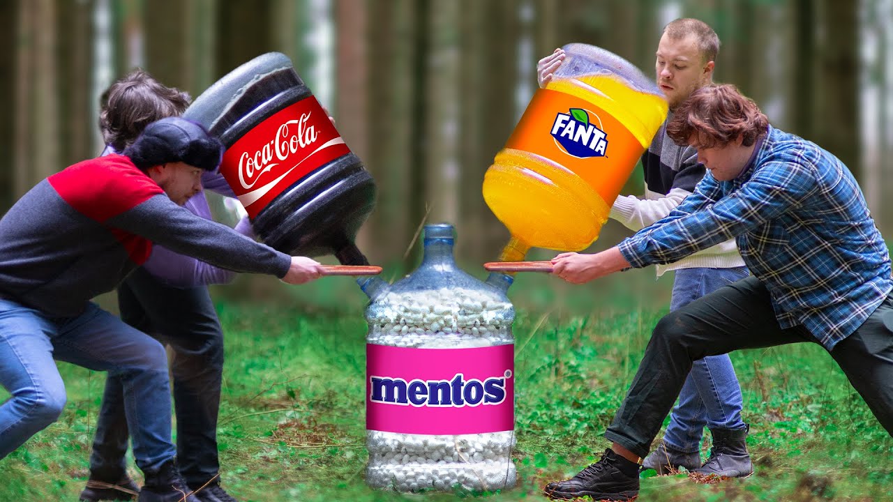 Experiments: Coca Cola VS Mentos
