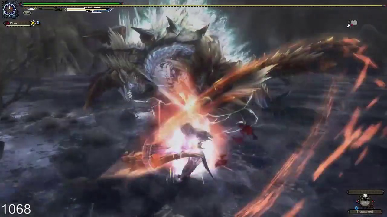 MHFZ 2.3 [TW] - Howling Zinogre True Slay (Solo, Switch Axe F)