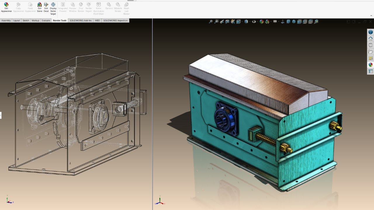 Solidworks Tutorial # 257 Chain Conveyor [CC] Head & Tail in 3D Modeling Design by SW Easy Design