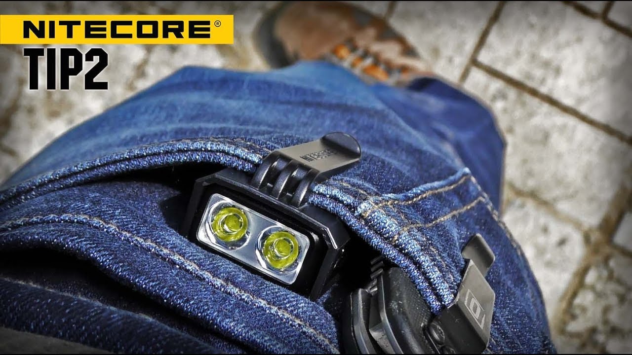Мощный наключный фонарь Nitecore TIP2