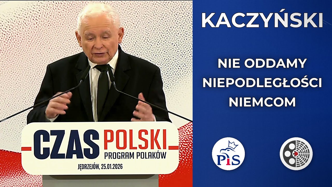 Jarosław Kaczyński: Unia zmierza w stronę jednego państwa