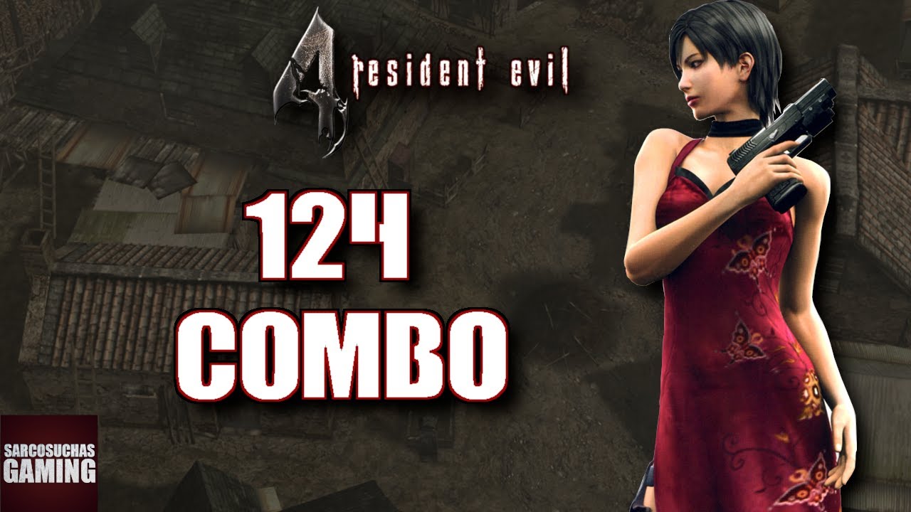 RE4 PC 60fps Mercenaries - Village - Ada - 124 Combo