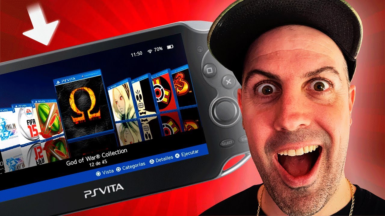 Echa un vistazo a este increíble menú RetroFlow para PS VITA