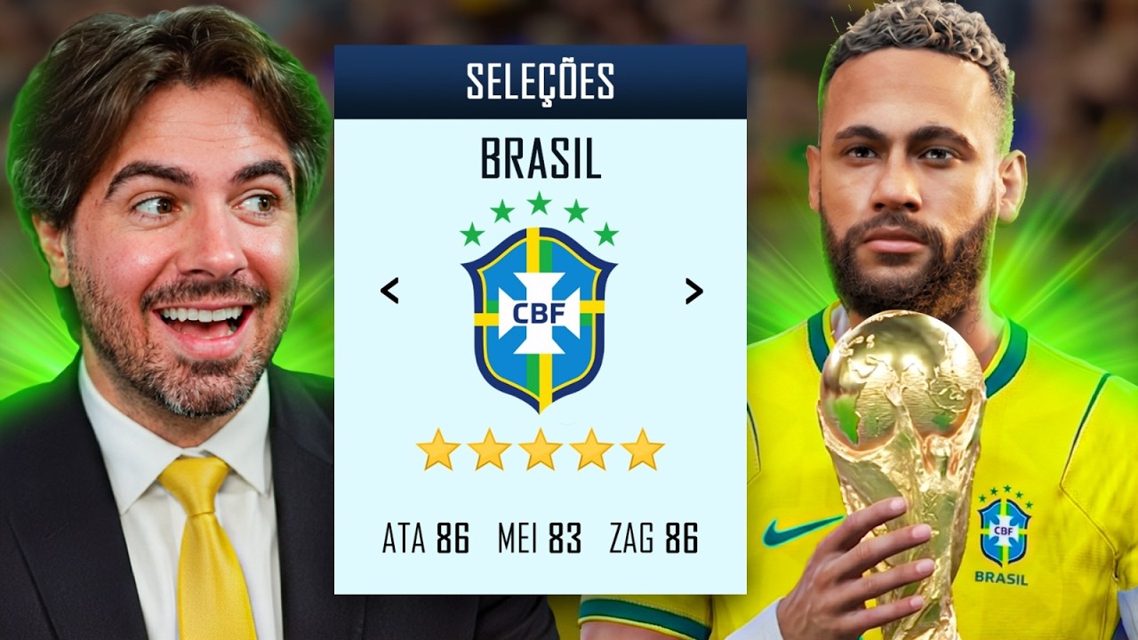 SAIU!!! EM BUSCA DO HEXA NA COPA DO MUNDO OFICIAL DO FC 26!!!