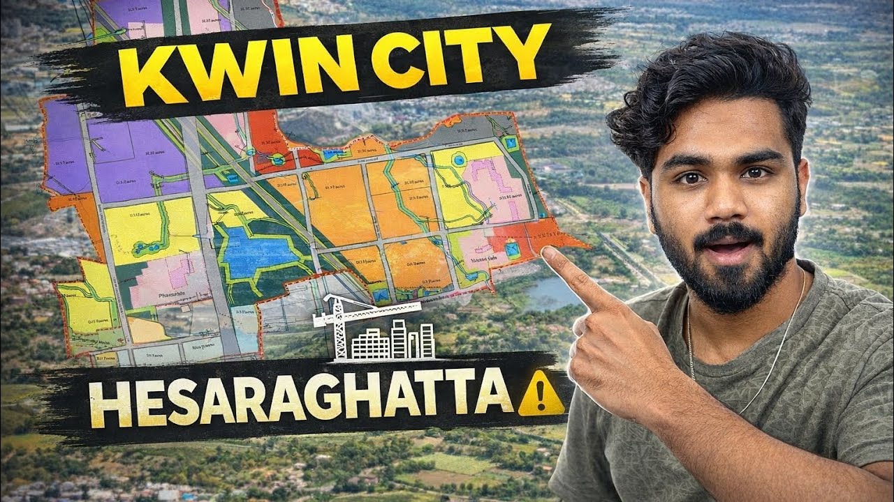 Hesaragatta new real-estate king , what is KWIN city,land acquisition in  hesaragatta, latest update