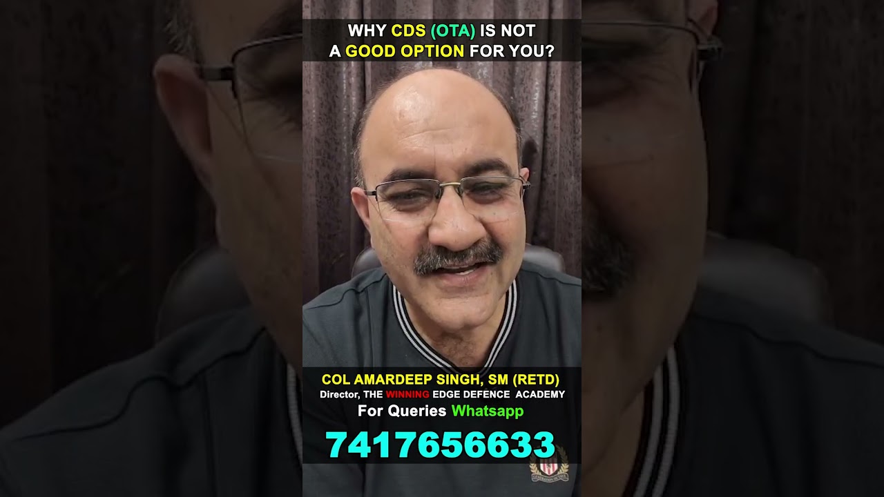 Why CDS OTA is not a good option for you to join Indian Army | Student Motivation