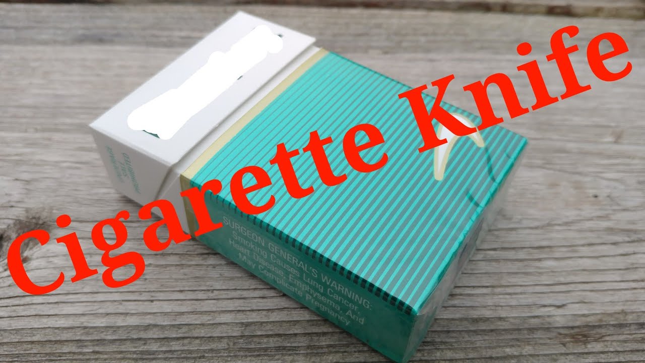 Cigarette Knife: Hidden Weapons