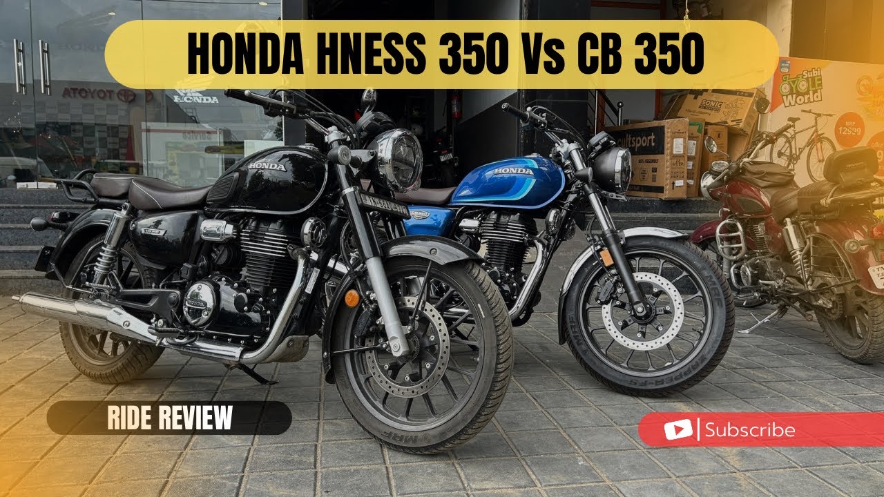 HONDA CB 350 VS HNESS 350 - Ride Review | Tamil | 2025 #honda #hondacb350 #hness #automobile #bike