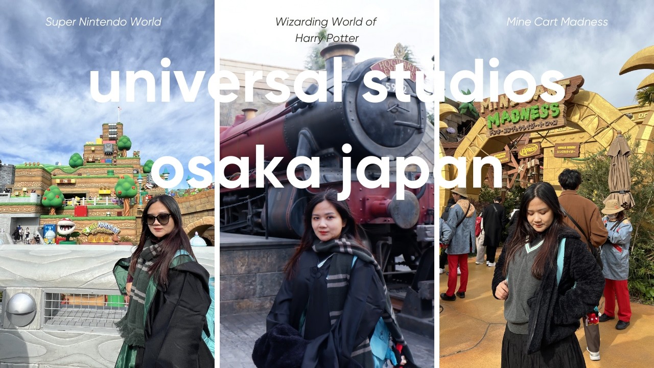 Universal Studios Osaka Japan | Super Nintendo World | Wizarding World of Harry Potter