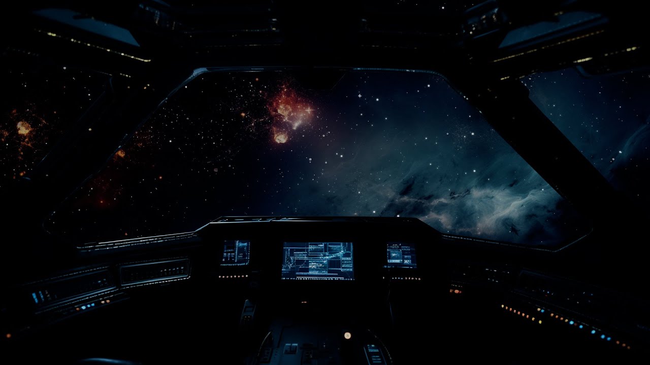 Cockpit céleste | Ambiance de vaisseau spatial pour une relaxation ultime et un sommeil profond