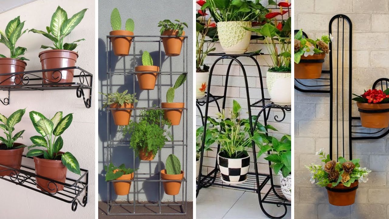SOPORTES DE PLANTAS DE HIERRO ELEGANCIA Y RESISTENCIA PARA TU HOGAR