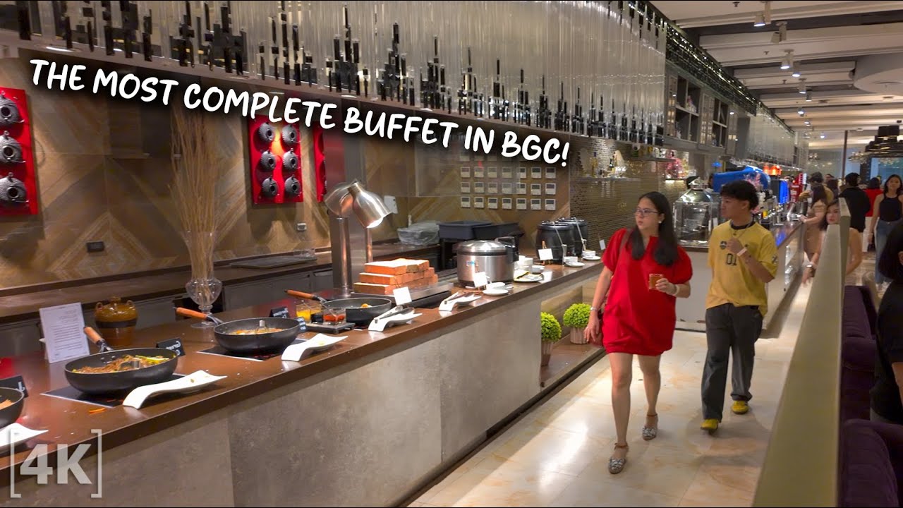 Food Tour at NIU by Vikings at SM Aura Premier! BGC's Most Complete Quality Buffet | EATS A TRIP