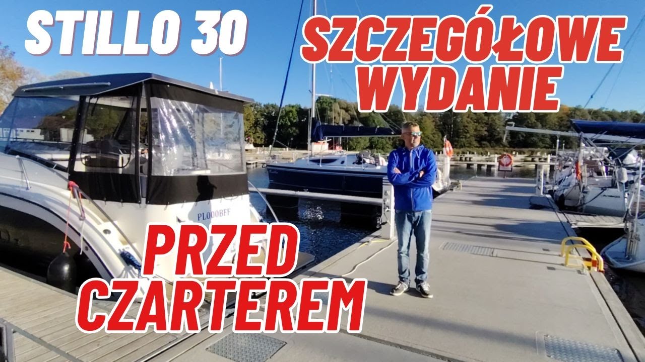 🛟Zobacz Wydanie Jachtu Motorowego Stillo 30 przed Czarterem