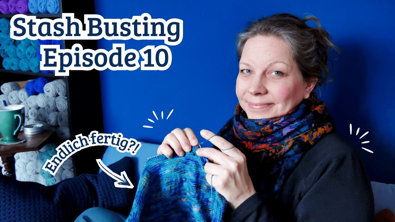 Ist der Freestyle-Pulli endlich fertig?! • Stash-Abbau 2026 Episode 10 • StrickVlog