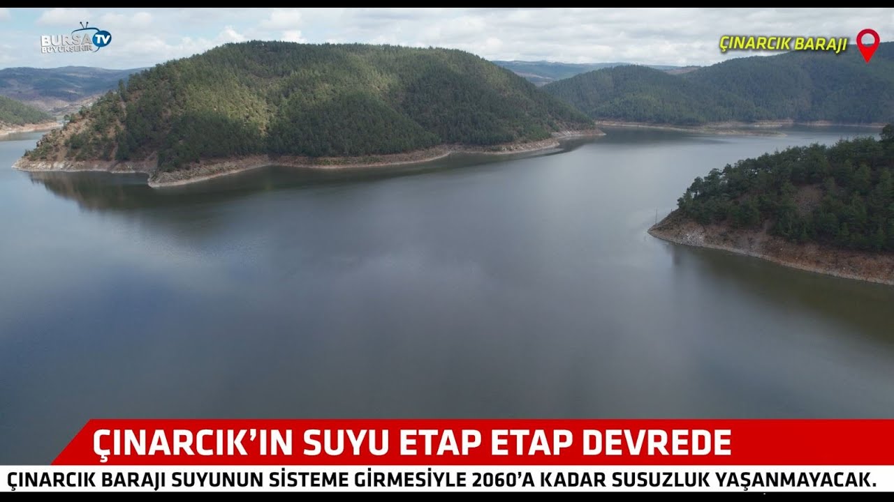 &Ccedil;ınarcık&rsquo;ın suyu etap etap devrede