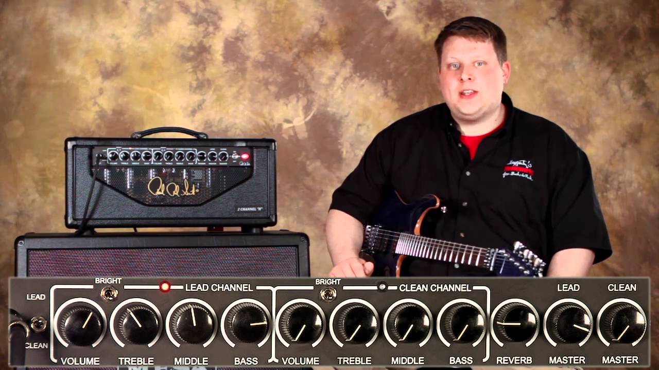 PRS 2 Channel H Amplifier Head In Depth Demo