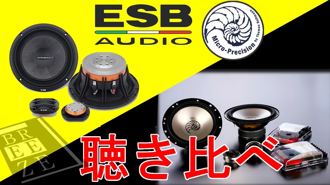 ハイエンドブランド対決! ESB vs マイクロプレシジョン
