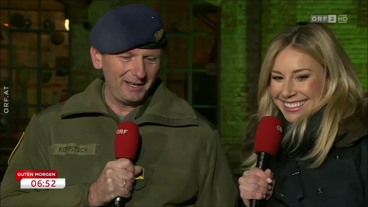 ORF zu Gast im Militärhundezentrum Kaisersteinbruch / Interview mit Oberst Otto Koppitsch