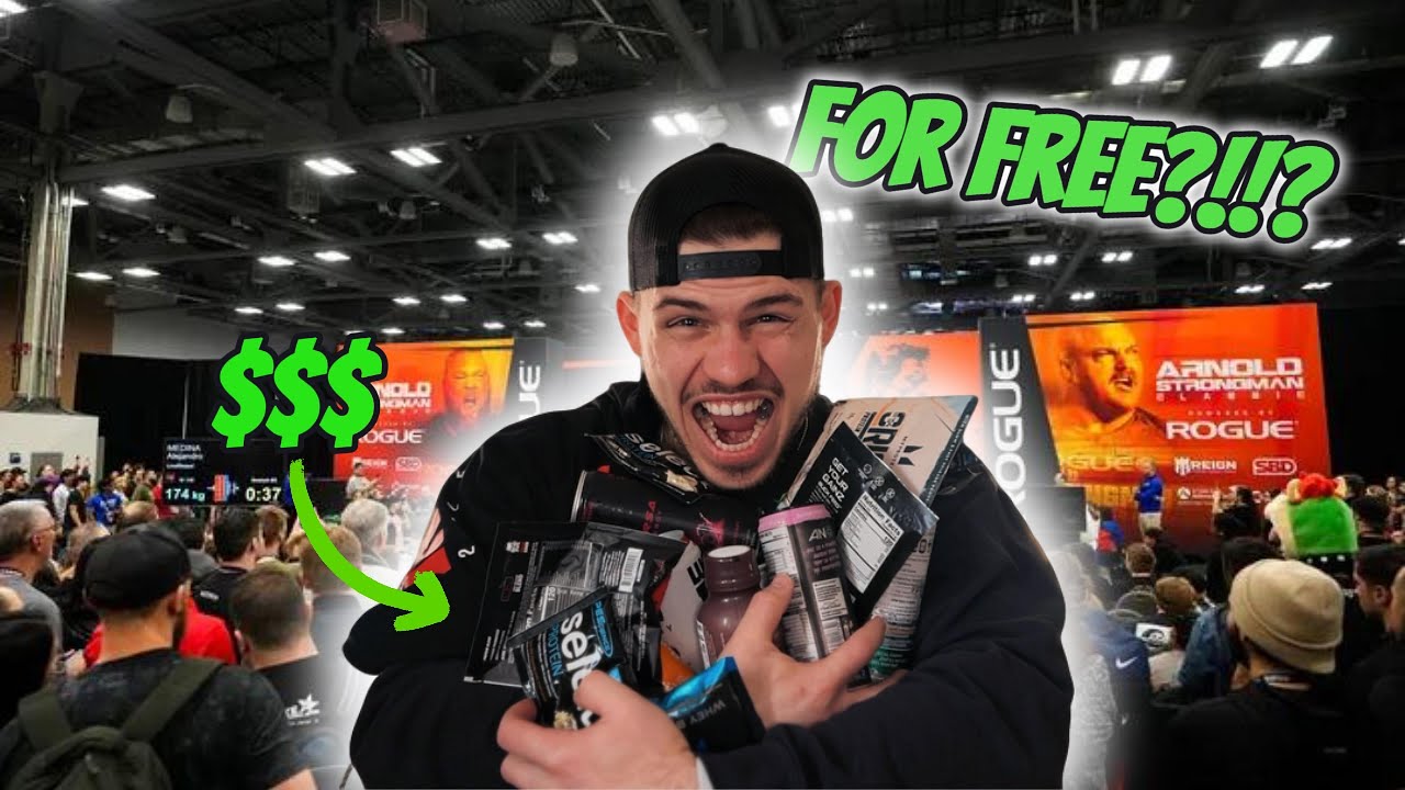 Everything I Got For FREE At The Arnold Fitness Expo 2025! (Was It Worth It?)