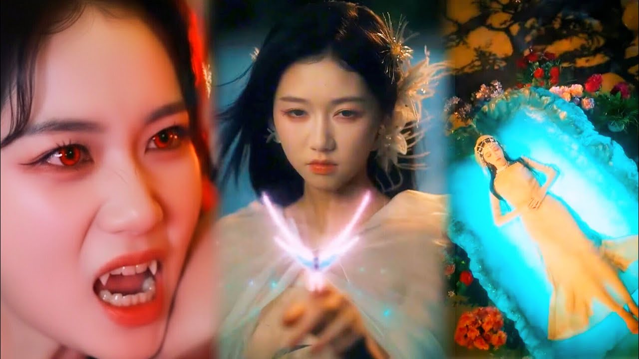 Magical✨Night Beauty🧛‍♀️:The 100-Year-Old Vampire Awakened by blood🩸 ✨#chinesedrama#vampire#kdrama