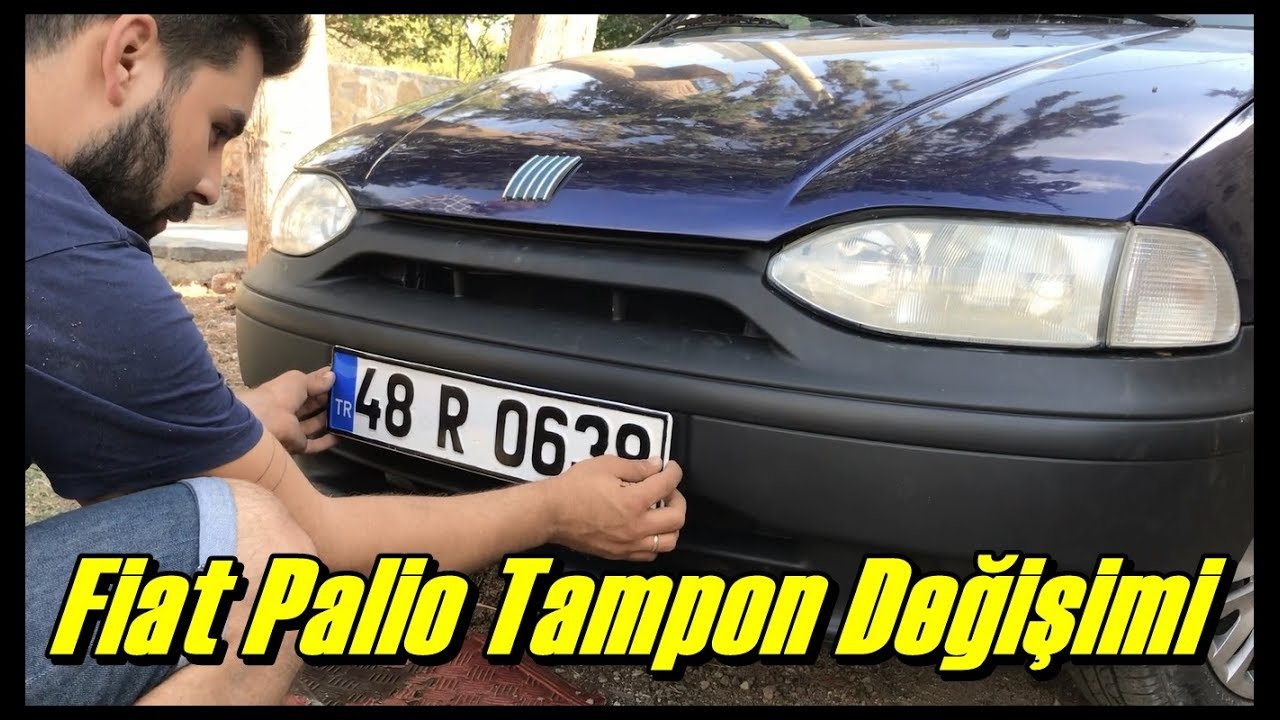 Fiat Palio Замена бампера - Fiat Palio El 1999