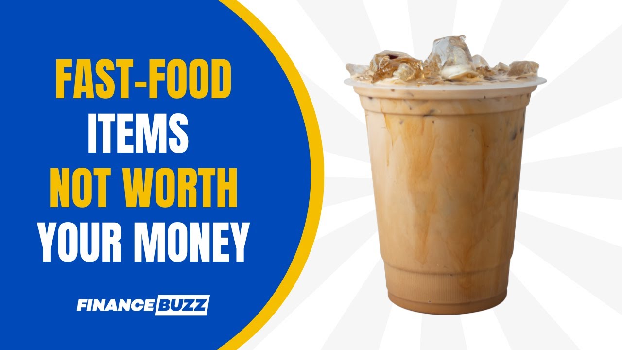15 produkt&oacute;w typu fast food, kt&oacute;re są największą stratą pieniędzy