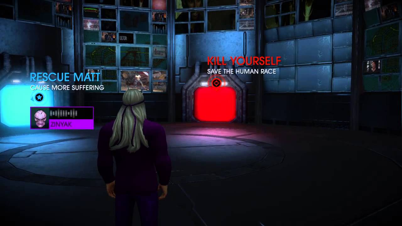 Choosing The Red Door (Saints Row IV Re-Elected)